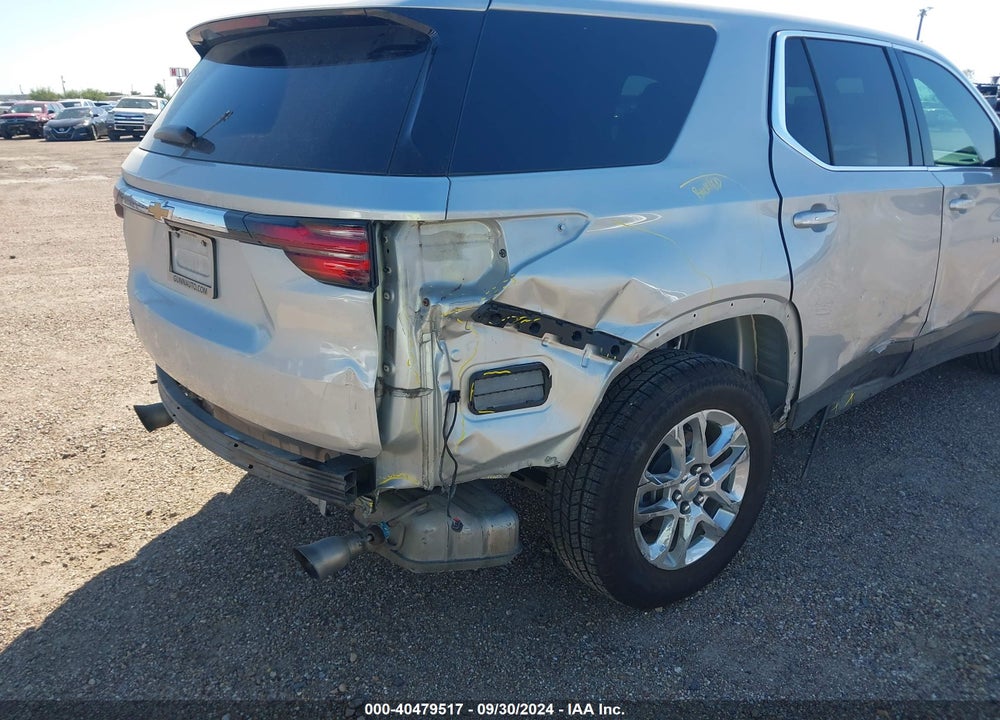 2022 CHEVROLET TRAVERSE FWD LS VIN: 1GNERFKW8NJ158725