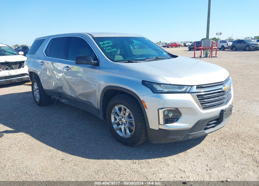 2022 CHEVROLET TRAVERSE FWD LS VIN: 1GNERFKW8NJ158725
