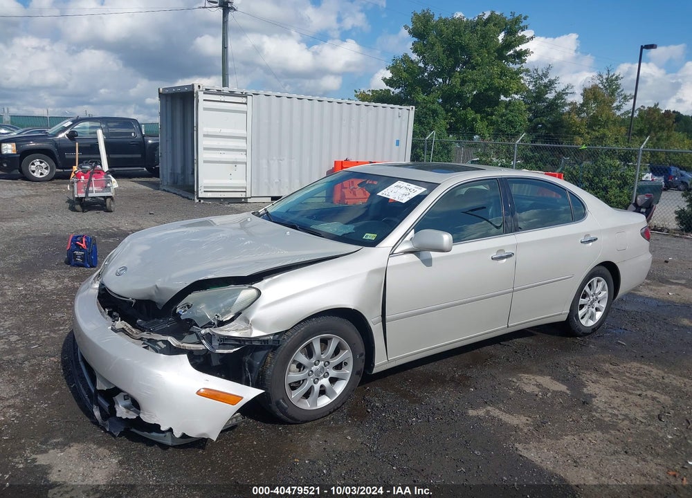 2003 LEXUS ES 300 VIN: JTHBF30G730124307