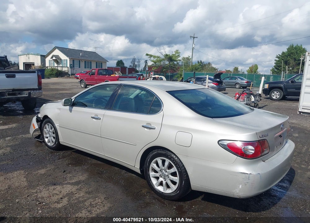 2003 LEXUS ES 300 VIN: JTHBF30G730124307