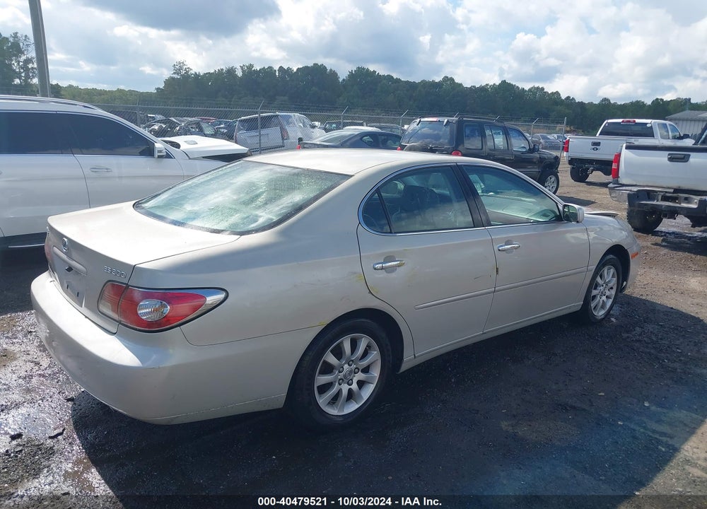2003 LEXUS ES 300 VIN: JTHBF30G730124307