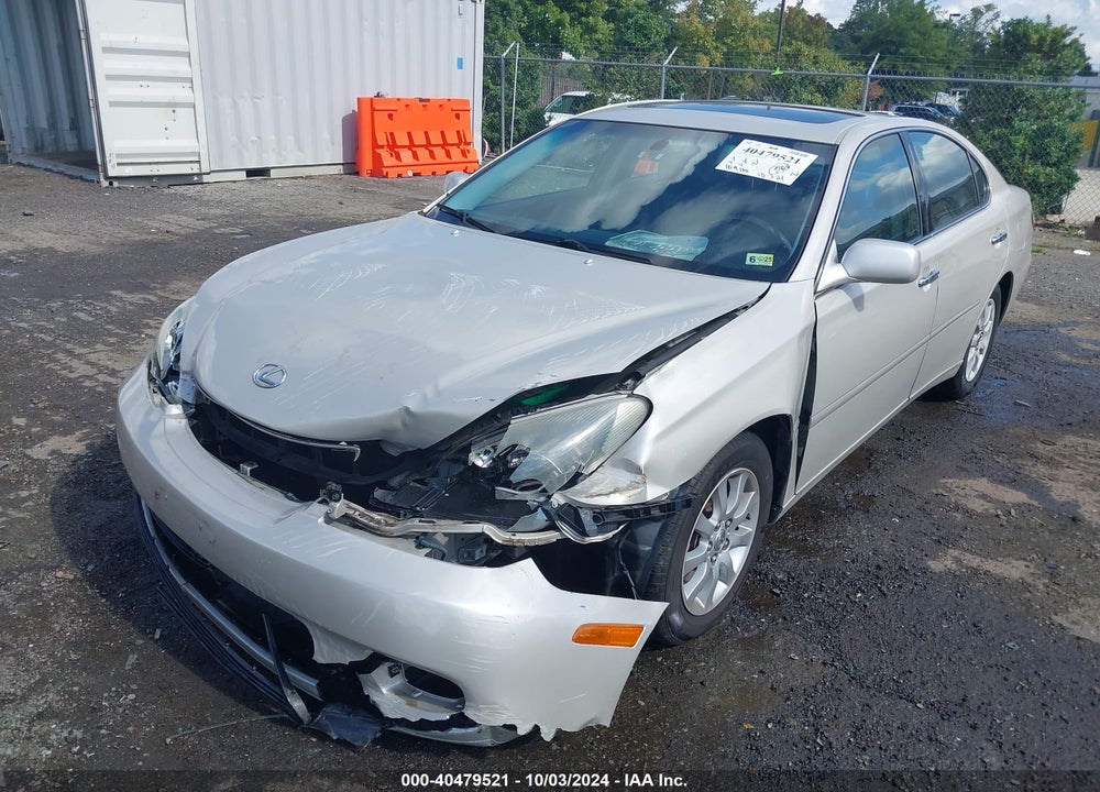 2003 LEXUS ES 300 VIN: JTHBF30G730124307