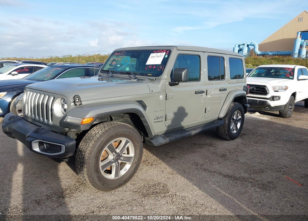 2021 ANGLER JEEP WR UNLIMITED SAHARA 4X4 VIN: 1C4HJXEG4MW840672
