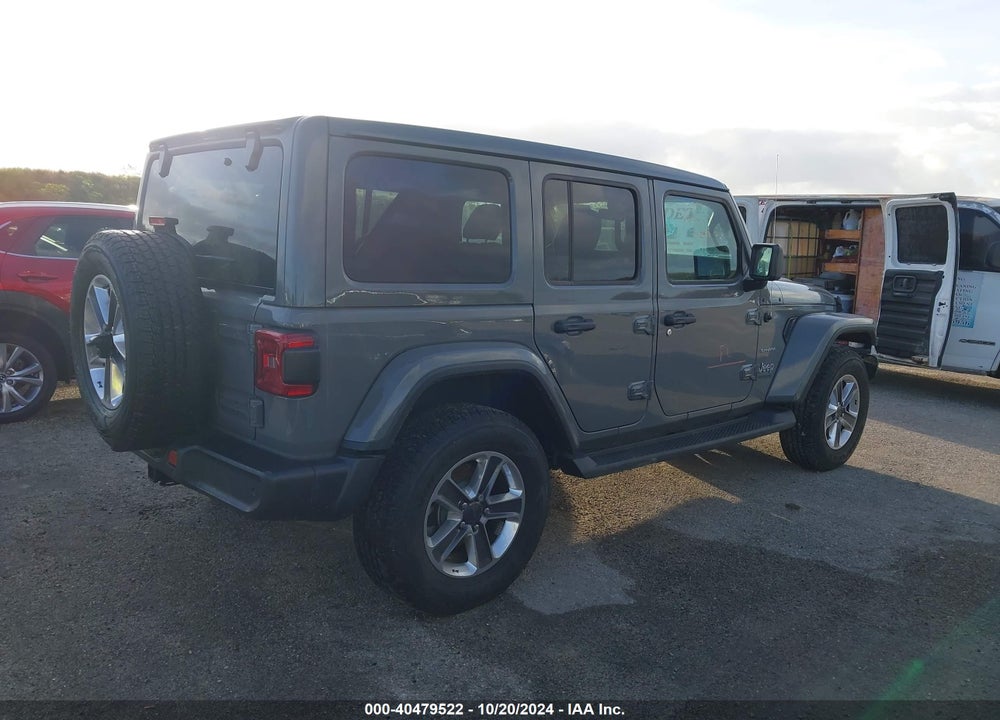 2021 ANGLER JEEP WR UNLIMITED SAHARA 4X4 VIN: 1C4HJXEG4MW840672