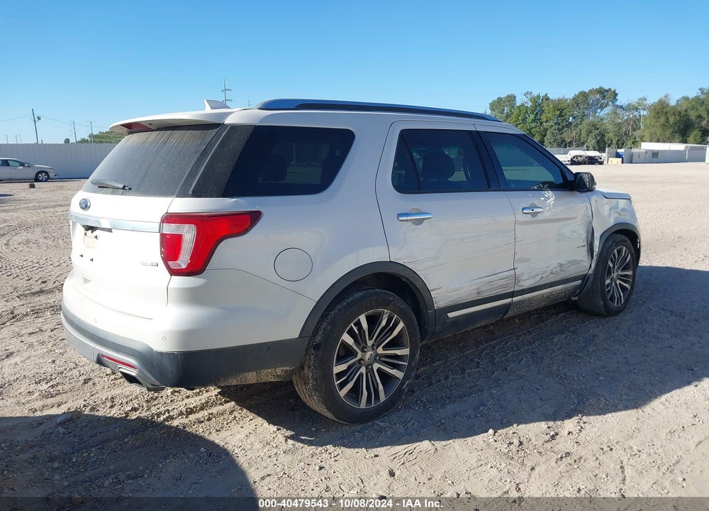 2016 FORD EXPLORER PLATINUM VIN: 1FM5K8HT6GGB33694