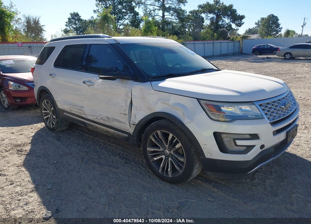 2016 FORD EXPLORER PLATINUM VIN: 1FM5K8HT6GGB33694