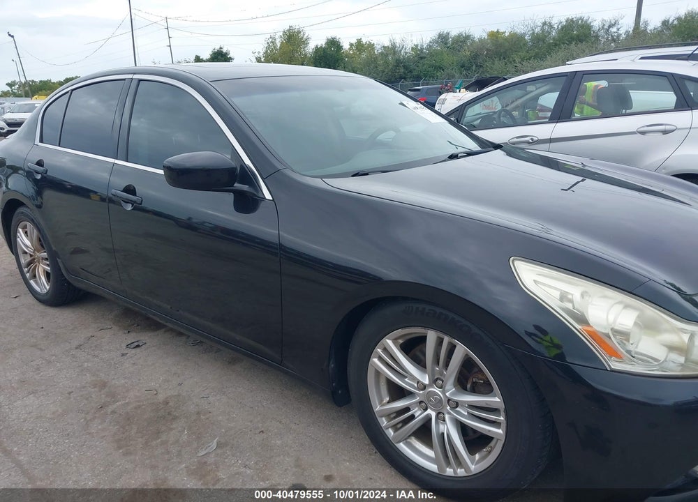 2010 INFINITI G37X VIN: JN1CV6AR8AM454816