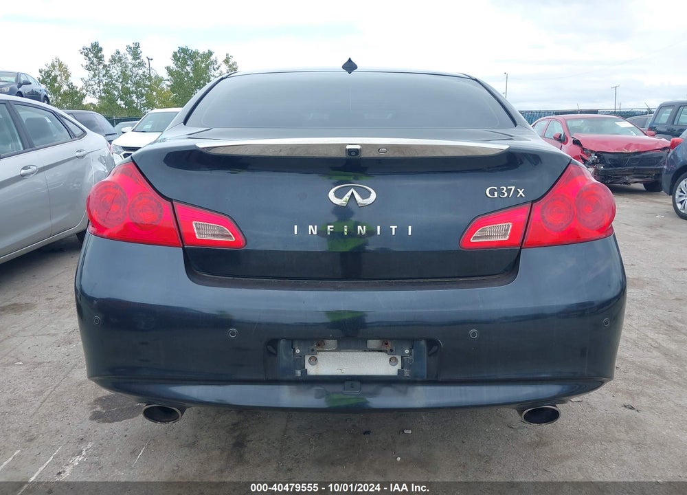 2010 INFINITI G37X VIN: JN1CV6AR8AM454816