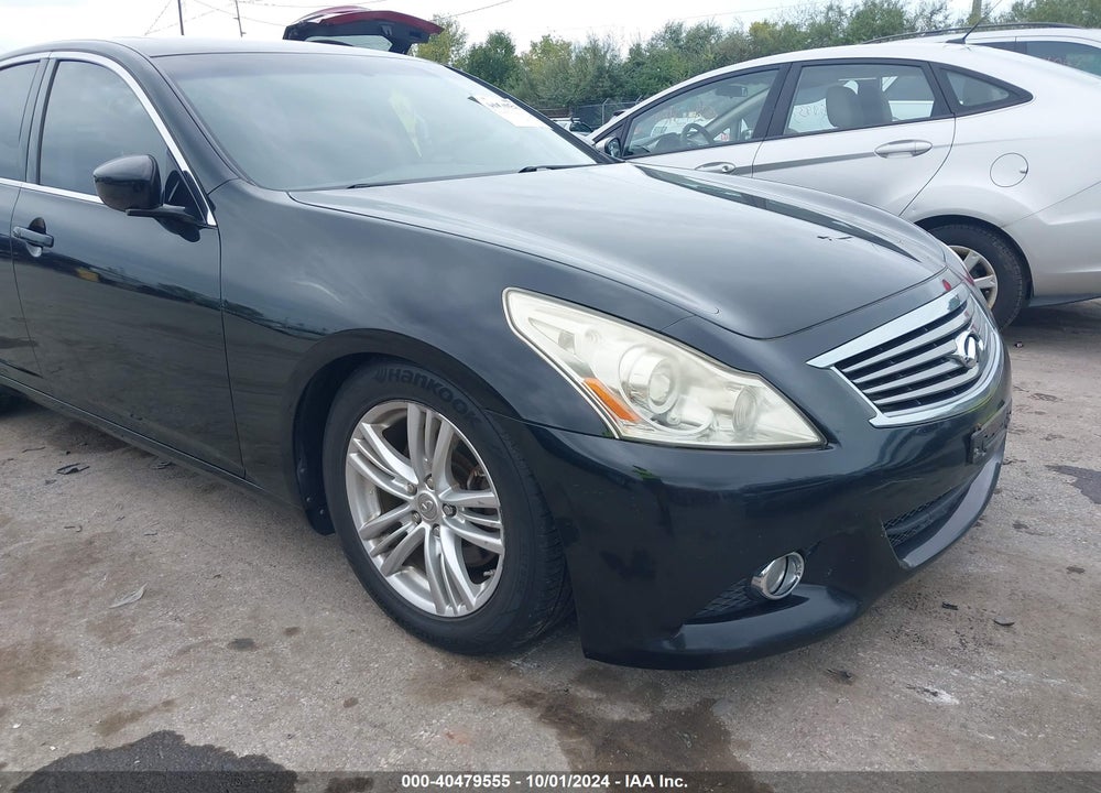 2010 INFINITI G37X VIN: JN1CV6AR8AM454816