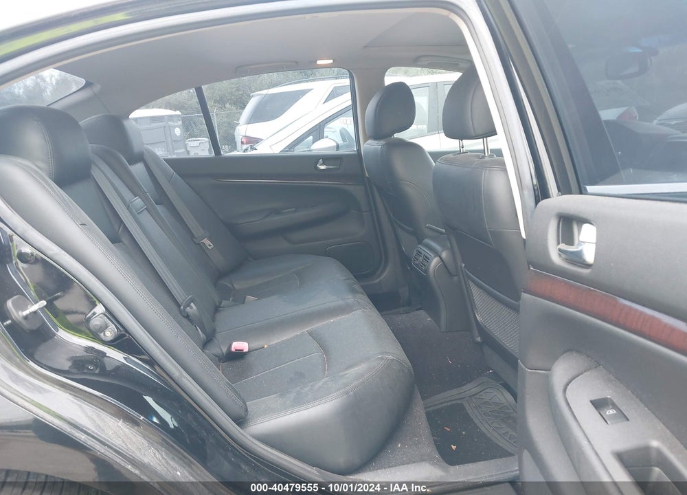 2010 INFINITI G37X VIN: JN1CV6AR8AM454816