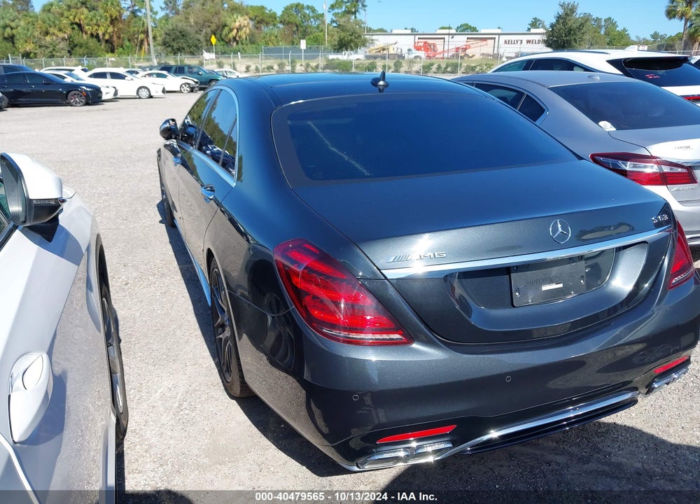 2020 MERCEDES-BENZ AMG S 63 4MATIC VIN: W1KUG8JB6LA550402