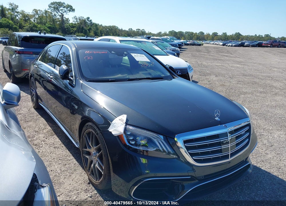 2020 MERCEDES-BENZ AMG S 63 4MATIC VIN: W1KUG8JB6LA550402