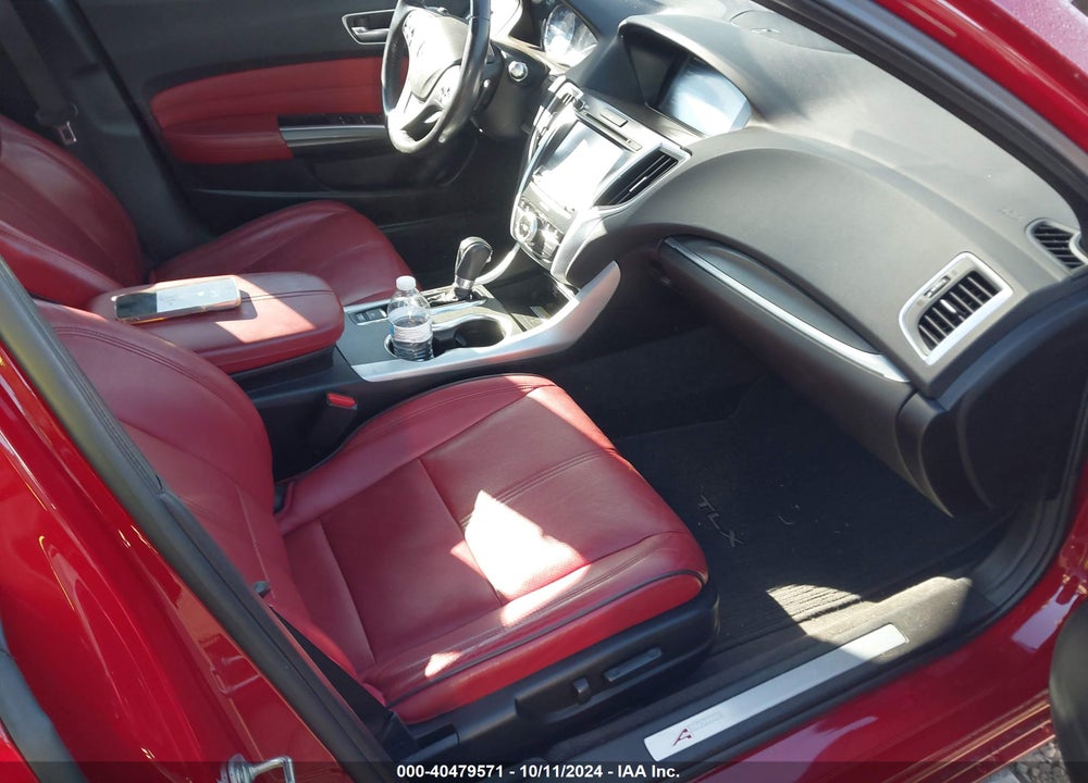 2019 ACURA TLX TECH   A-SPEC PKGS/W/A-SPEC PKG RED LEATHER VIN: 19UUB1F61KA002903