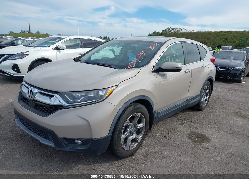 2019 HONDA CR-V EX-L VIN: 2HKRW1H87KH503598