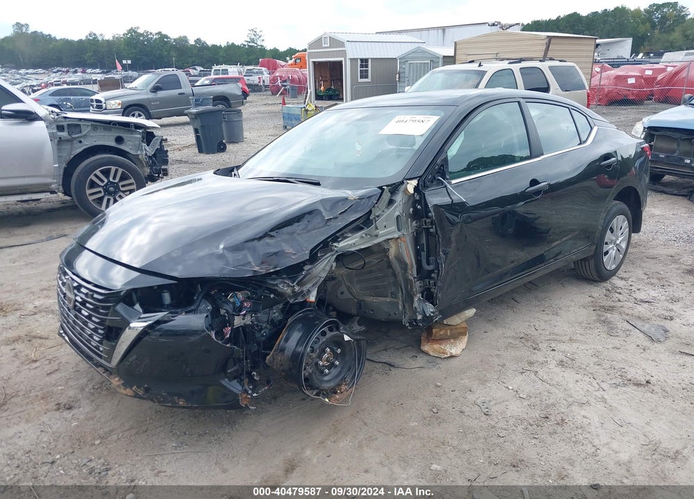 2024 NISSAN SENTRA S XTRONIC CVT VIN: 3N1AB8BV7RY288725