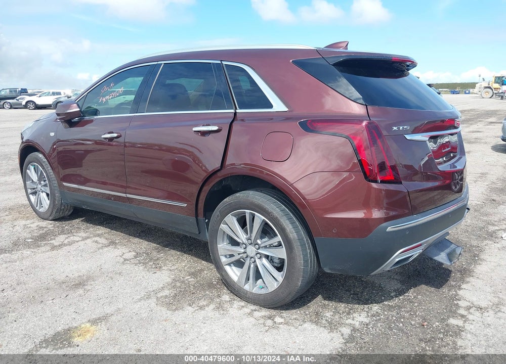 2023 CADILLAC XT5 FWD PREMIUM LUXURY VIN: 1GYKNERS7PZ151655