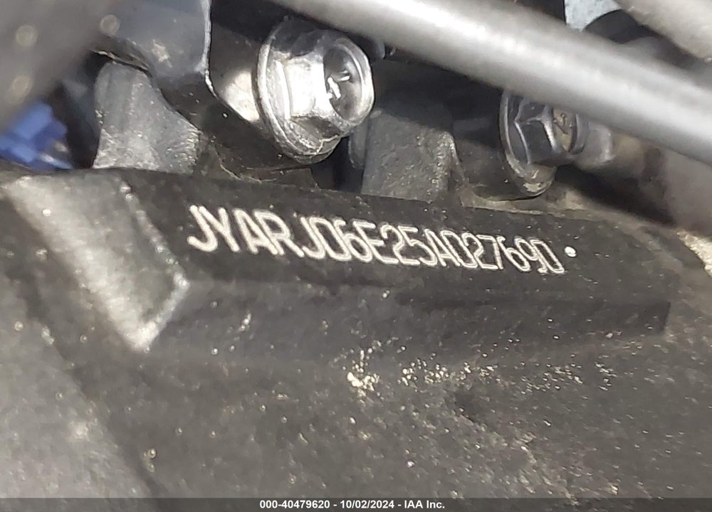 2005 YAMAHA YZFR6 L VIN: JYARJ06E25A027690