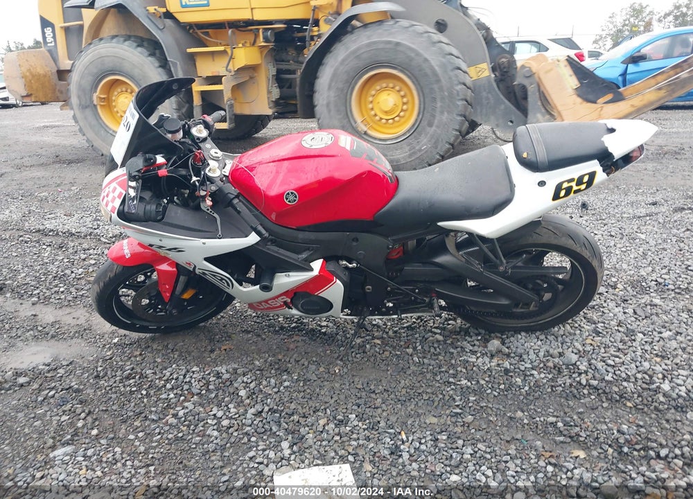 2005 YAMAHA YZFR6 L VIN: JYARJ06E25A027690