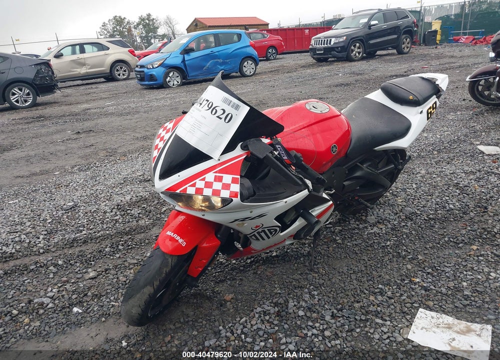 2005 YAMAHA YZFR6 L VIN: JYARJ06E25A027690