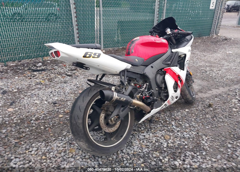 2005 YAMAHA YZFR6 L VIN: JYARJ06E25A027690