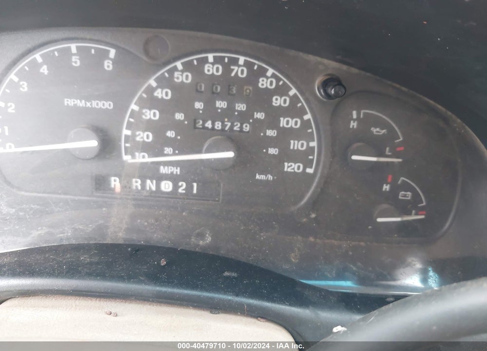 2000 FORD EXPLORER EDDIE BAUER VIN: 1FMZU84P9YZB42920
