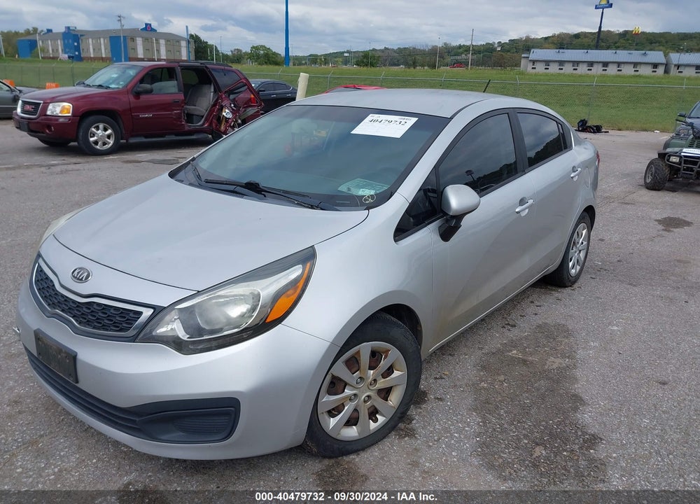 2012 KIA RIO EX VIN: KNADN4A3XC6056089