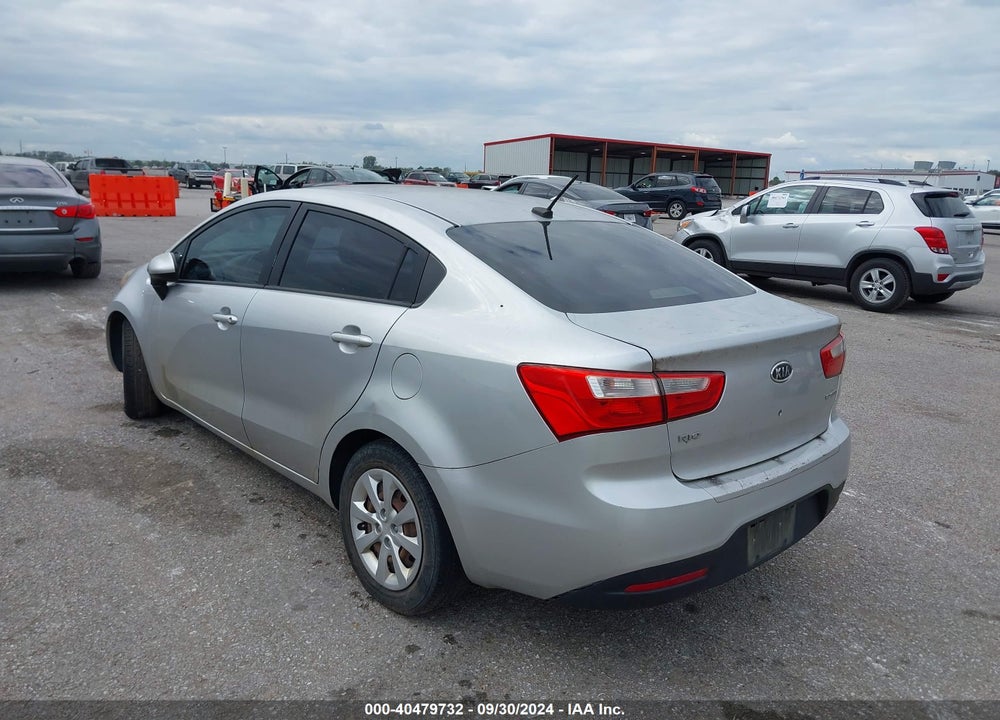 2012 KIA RIO EX VIN: KNADN4A3XC6056089
