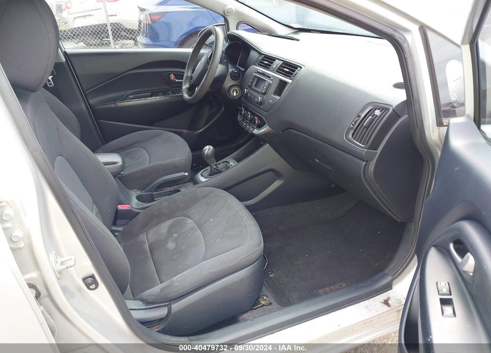 2012 KIA RIO EX VIN: KNADN4A3XC6056089