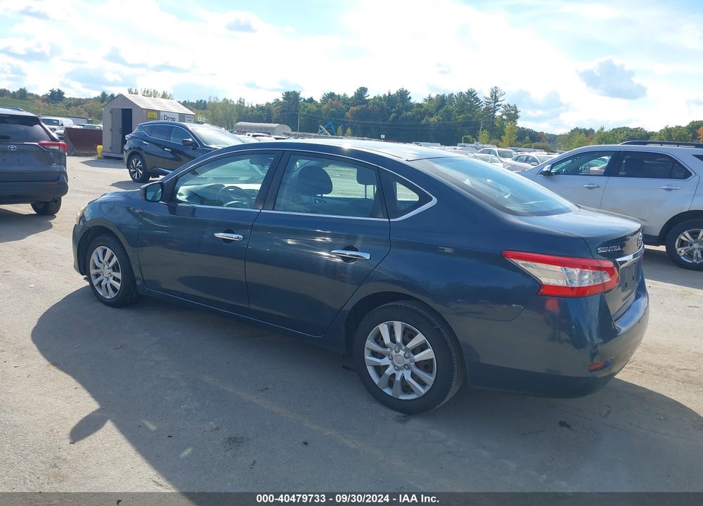 2013 NISSAN SENTRA SV VIN: 3N1AB7AP6DL610354