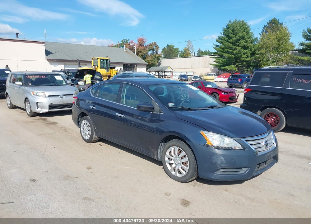 2013 NISSAN SENTRA SV VIN: 3N1AB7AP6DL610354