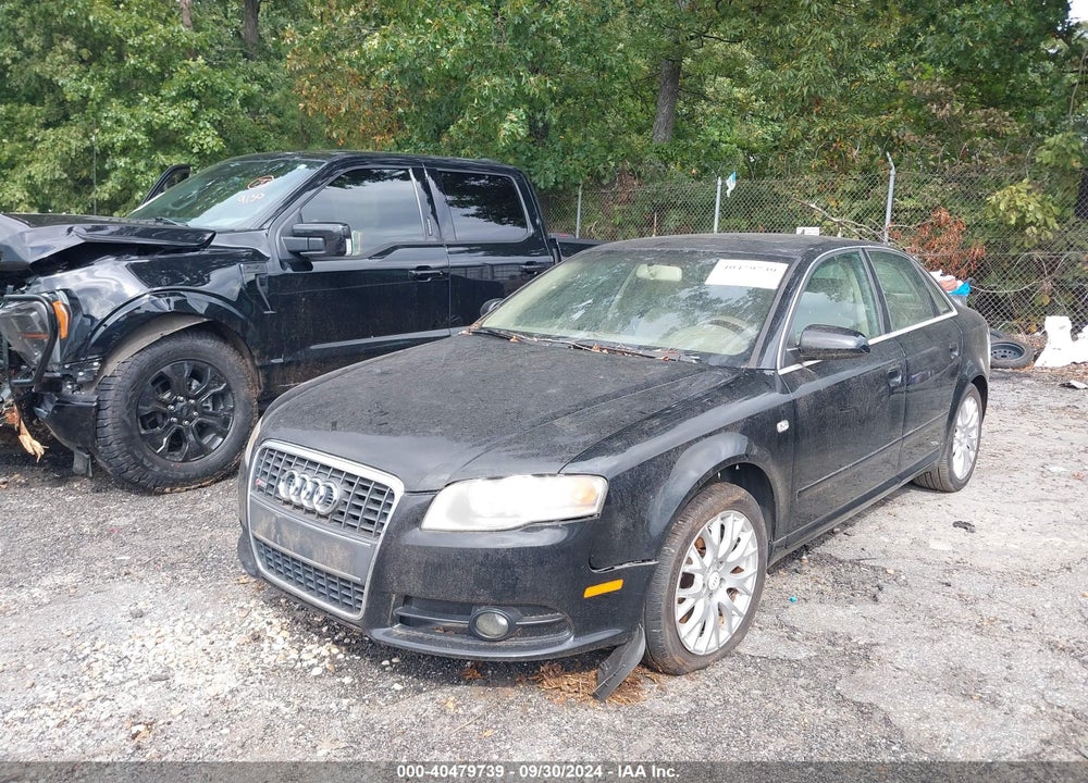 2008 AUDI A4 2.0T/2.0T SPECIAL EDITION VIN: WAUAF78E78A139542