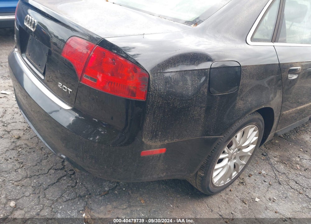 2008 AUDI A4 2.0T/2.0T SPECIAL EDITION VIN: WAUAF78E78A139542