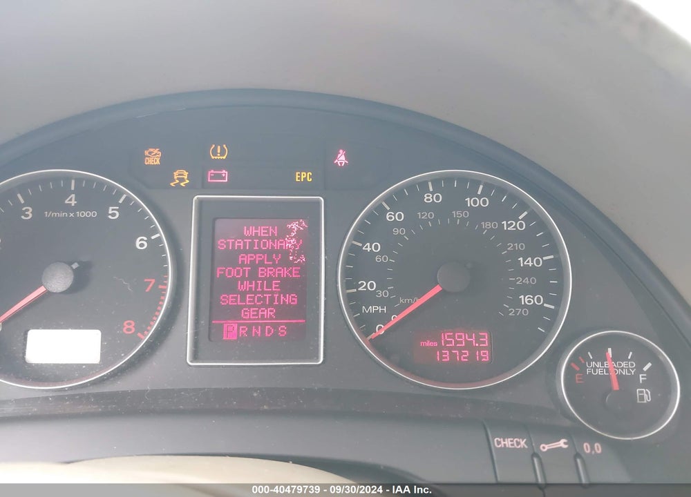 2008 AUDI A4 2.0T/2.0T SPECIAL EDITION VIN: WAUAF78E78A139542