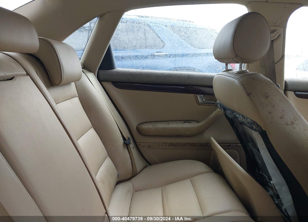2008 AUDI A4 2.0T/2.0T SPECIAL EDITION VIN: WAUAF78E78A139542