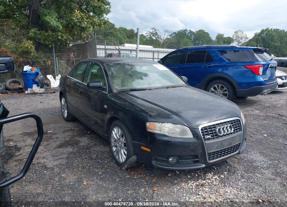 2008 AUDI A4 2.0T/2.0T SPECIAL EDITION VIN: WAUAF78E78A139542