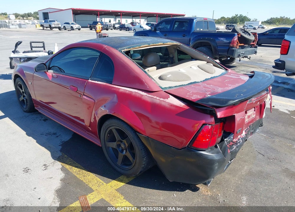 2003 FORD MUSTANG GT VIN: 1FAFP42X93F344490