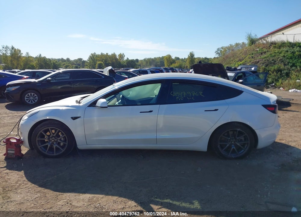2021 TESLA MODEL 3 STANDARD RANGE PLUS REAR-WHEEL DRIVE VIN: 5YJ3E1EA7MF851631