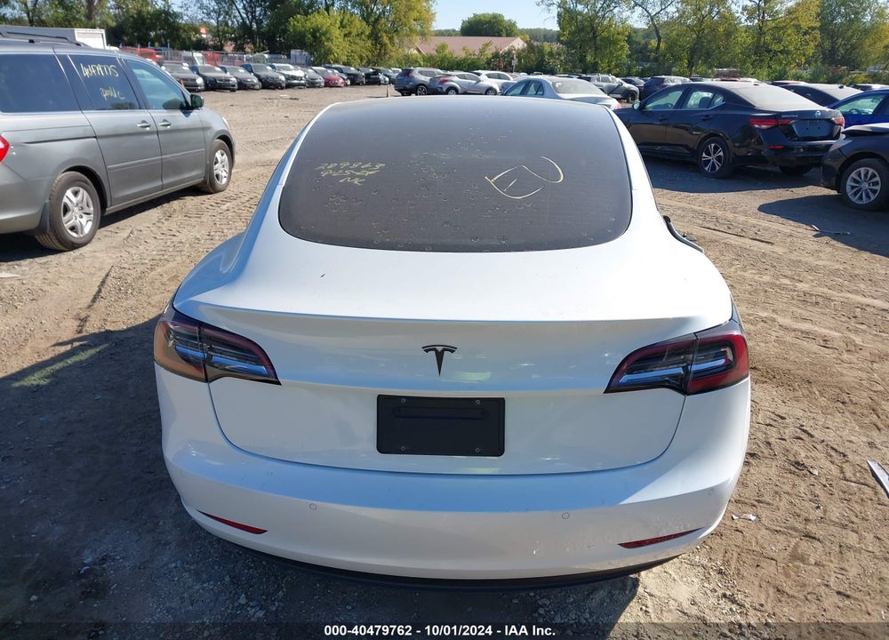 2021 TESLA MODEL 3 STANDARD RANGE PLUS REAR-WHEEL DRIVE VIN: 5YJ3E1EA7MF851631