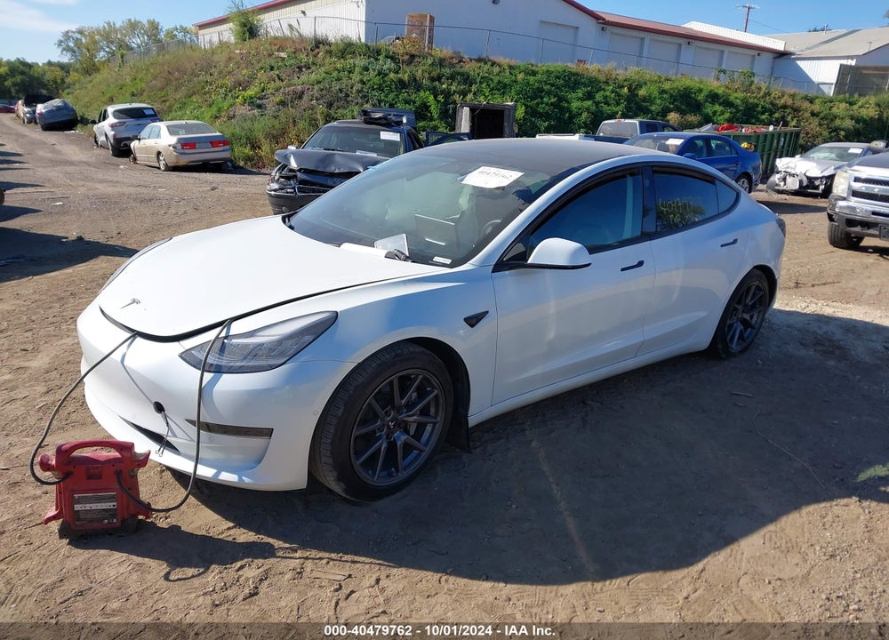 2021 TESLA MODEL 3 STANDARD RANGE PLUS REAR-WHEEL DRIVE VIN: 5YJ3E1EA7MF851631