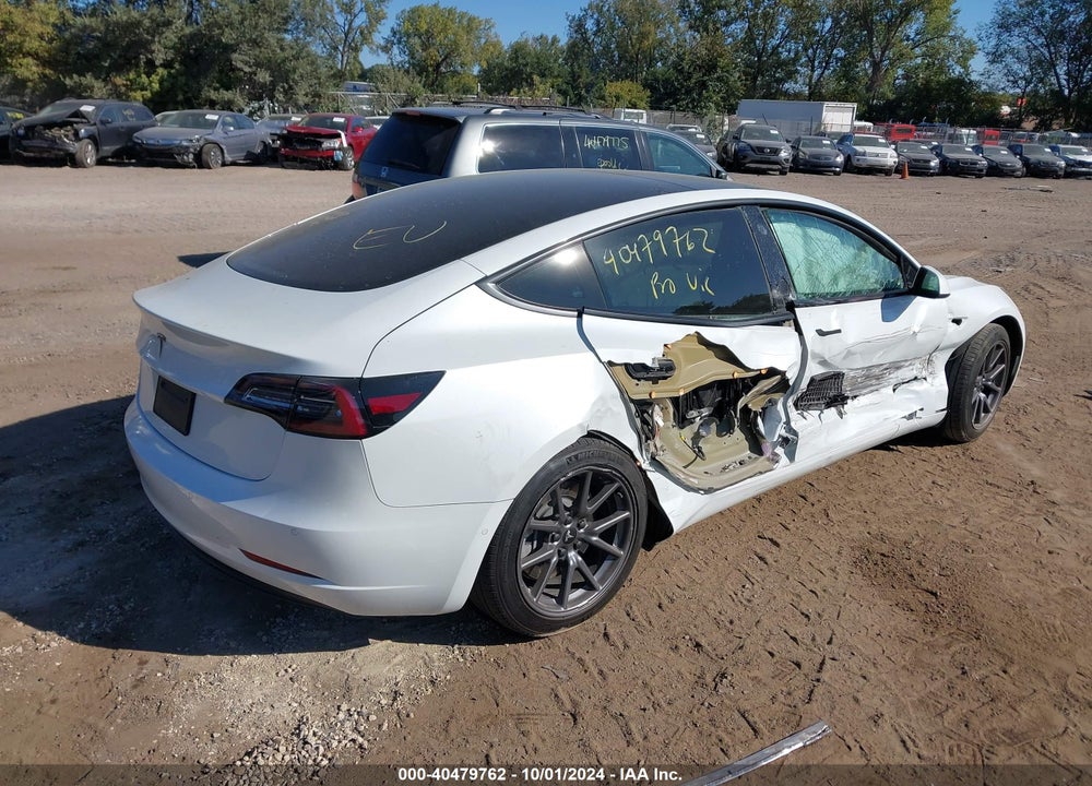 2021 TESLA MODEL 3 STANDARD RANGE PLUS REAR-WHEEL DRIVE VIN: 5YJ3E1EA7MF851631