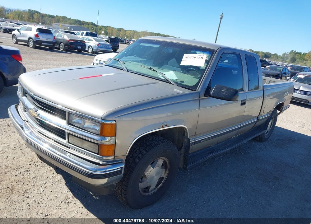 1998 CHEVROLET K1500 FLEETSIDE VIN: 2GCEK19R5W1254534