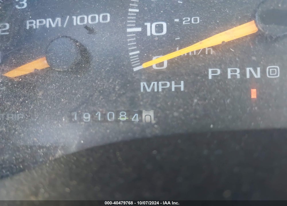 1998 CHEVROLET K1500 FLEETSIDE VIN: 2GCEK19R5W1254534