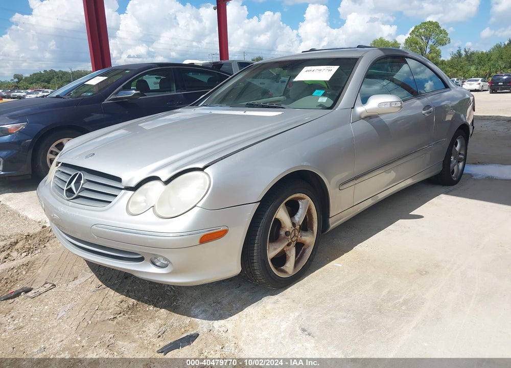 2005 MERCEDES-BENZ CLK 320 VIN: WDBTJ65J35F148838