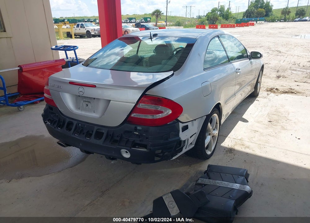2005 MERCEDES-BENZ CLK 320 VIN: WDBTJ65J35F148838