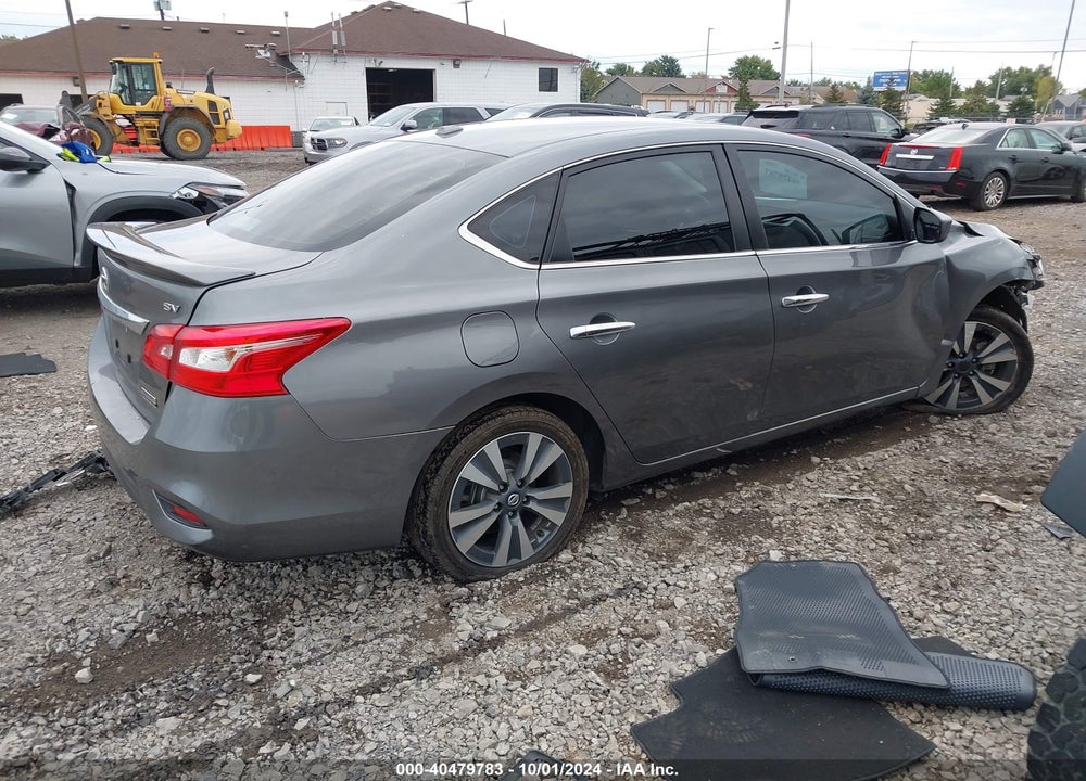 2019 NISSAN SENTRA SV VIN: 3N1AB7AP8KY452132