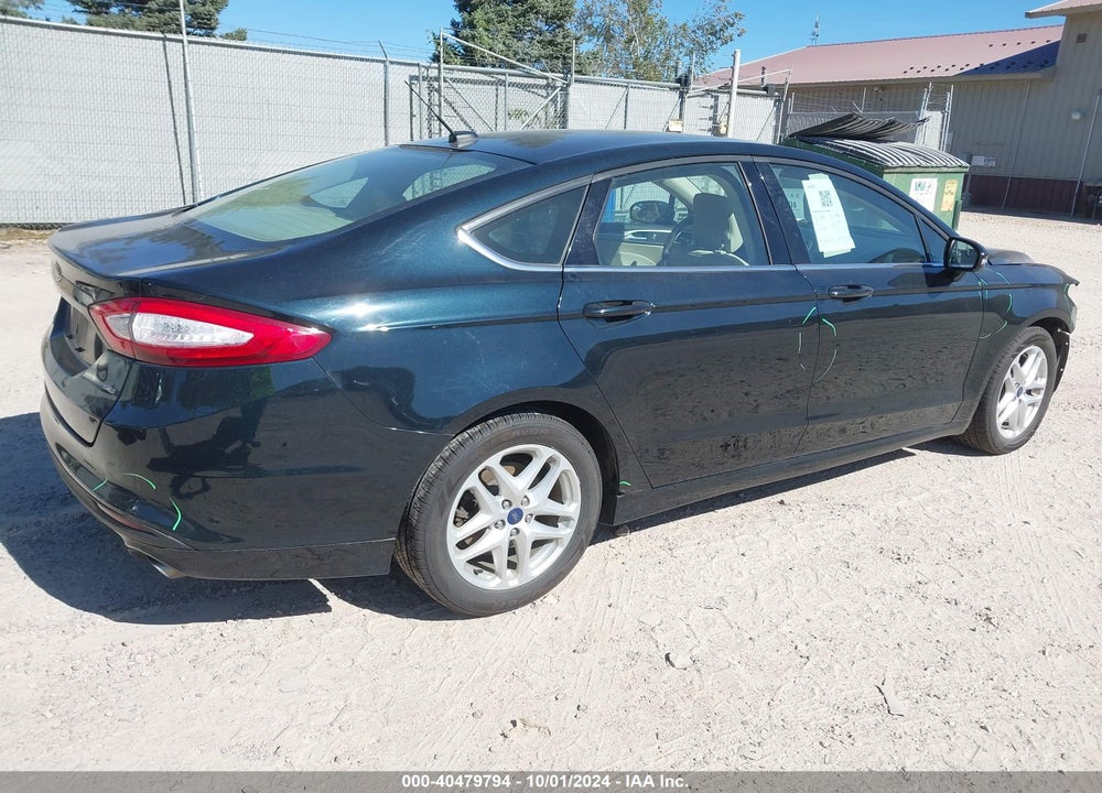 2014 FORD FUSION SE VIN: 3FA6P0H73ER207051