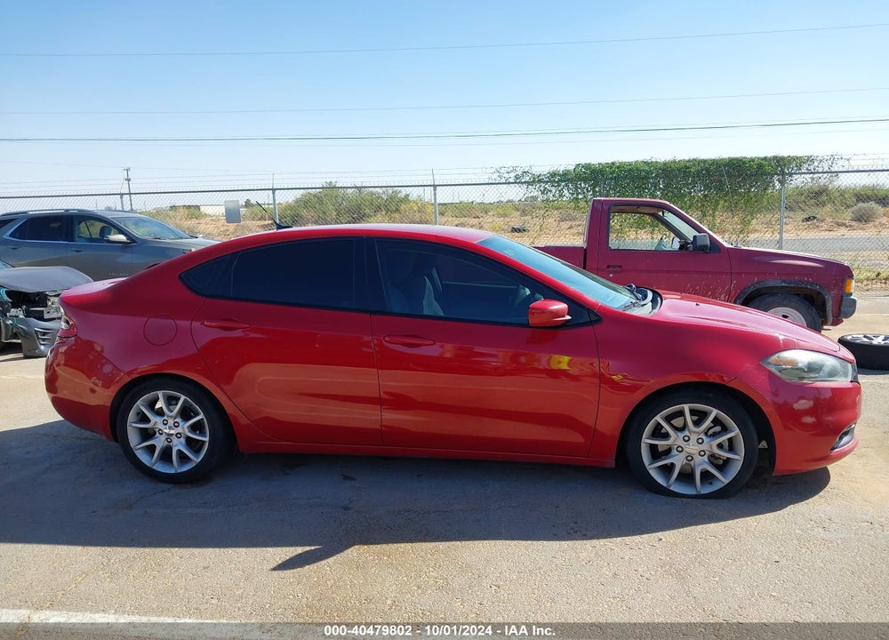 2013 DODGE DART RALLYE VIN: 1C3CDFBH4DD641338