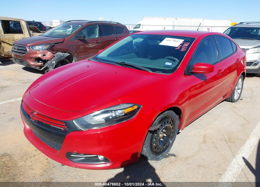 2013 DODGE DART RALLYE VIN: 1C3CDFBH4DD641338