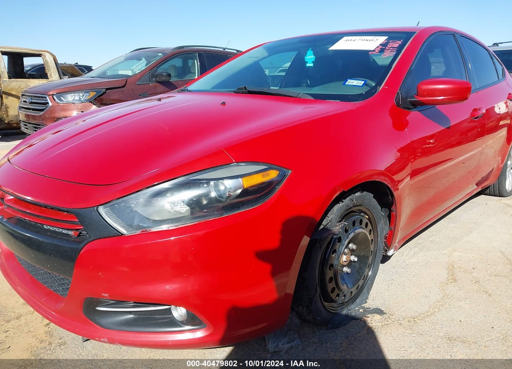 2013 DODGE DART RALLYE VIN: 1C3CDFBH4DD641338