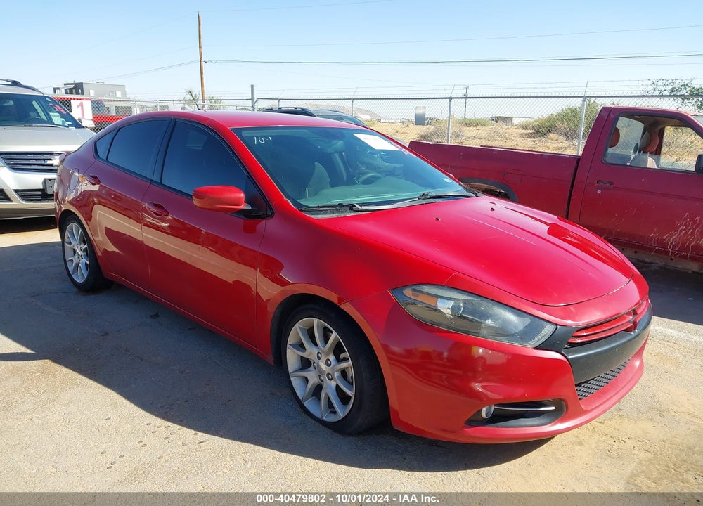 2013 DODGE DART RALLYE VIN: 1C3CDFBH4DD641338